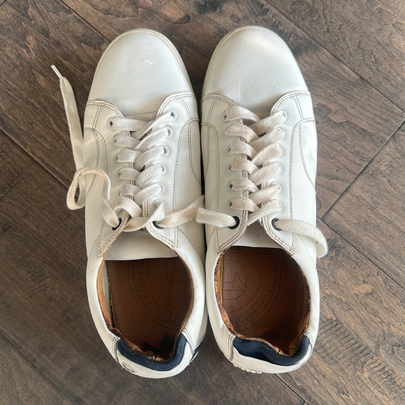 G-Star white leather flats (8) - Picture 2 of 5